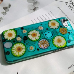 Anny's workshop押花手機殼，適用於Apple iPhone 7/ 8，色彩與花 第4張的照片