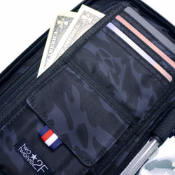 限時79折 Matchwood Universal 護照包 護照套 護照夾 旅行夾 機票證件收納包 黑虎斑迷彩款 第6張的照片