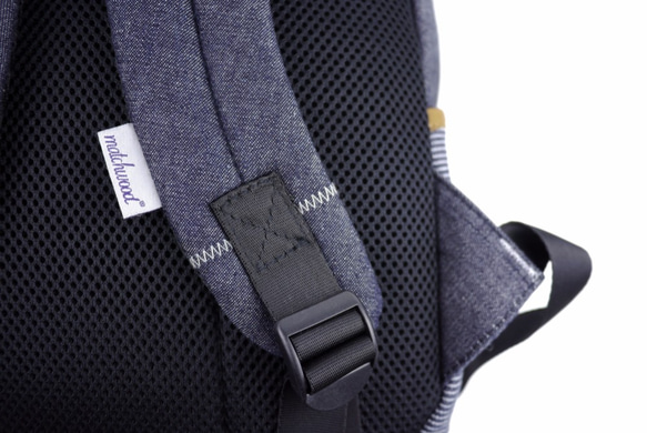 木っ端歩兵防水ノートパソコンのバックパック袋後のバッグ登山のバックパック17インチのノートパソコンの保護サンドイッチ刻まれた黒い 3枚目の画像