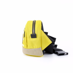 Matchwood Density 腰包 側背包 斜背包 胸前包 反光條紋黃色款 第6張的照片