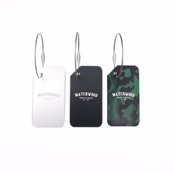 Matchwood Luggage Tag (金屬行李吊牌/鑰匙圈) 消光銀 第5張的照片