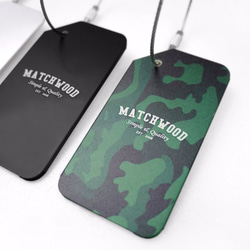 Matchwood Luggage Tag (金屬行李吊牌/鑰匙圈) 消光銀 第6張的照片