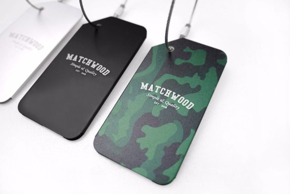 Matchwood Luggage Tag (金屬行李吊牌/鑰匙圈) 消光銀 第6張的照片