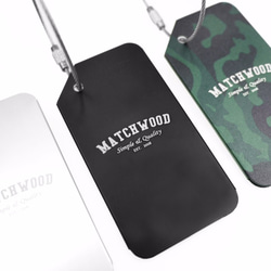 Matchwood Luggage Tag (金屬行李吊牌/鑰匙圈) 消光銀 第8張的照片