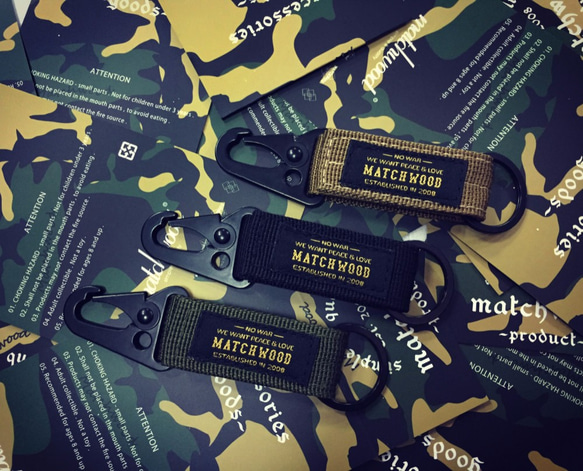 Matchwood military key holder 多功能鑰匙圈｜吊飾｜畢業禮物｜黑色 第10張的照片
