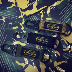 Matchwood military key holder 多功能鑰匙圈｜吊飾｜畢業禮物｜軍綠 第10張的照片