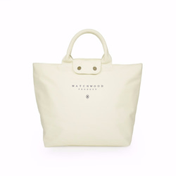 限時79折 Matchwood vintage tote bag 女孩｜小托特包｜手提袋｜餐盒袋｜帆布包｜米白 第1張的照片