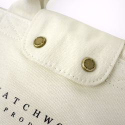 限時79折 Matchwood vintage tote bag 女孩｜小托特包｜手提袋｜餐盒袋｜帆布包｜米白 第6張的照片