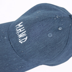 Matchwood MHWD LOGO SPORT CAP 防水抗汙機能老式運動帽｜丹寧藍 第10張的照片