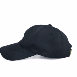 Matchwood MHWD LOGO SPORT CAP 防水抗汙機能老式運動帽｜全黑款 第7張的照片