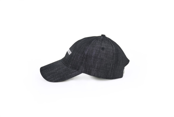 Matchwood COLLEGE LOGO SPORT CAP 調整式老帽 丹寧黑款 第2張的照片