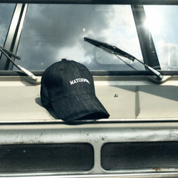 Matchwood COLLEGE LOGO SPORT CAP 調整式老帽 丹寧黑款 第5張的照片