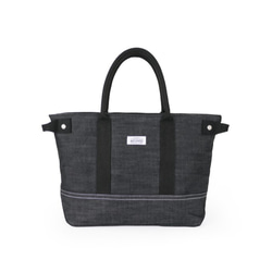 Matchwood Academy 2way Tote Bag 女孩輕便包 全黑丹寧 第1張的照片