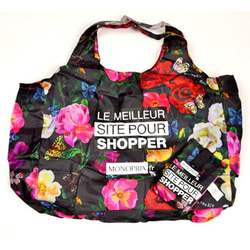 2点セット！MONOPRIX モノプリ☆エコバッグ ナタリーレテ 花柄 新品 MONOPRIX エコバッグ ナタリーレテ 花柄 モノプリ パリ