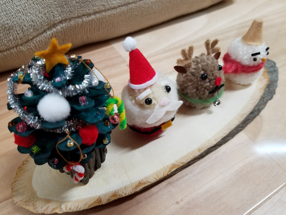 ミニクリスマスツリー☆と仲間❗ 3枚目の画像