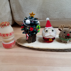 ミニクリスマスツリー☆と仲間❗ 4枚目の画像