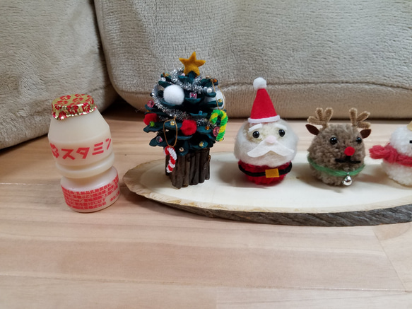 ミニクリスマスツリー☆と仲間❗ 4枚目の画像