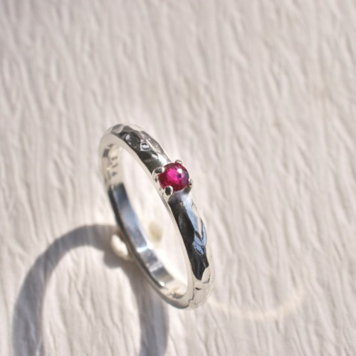 Sv きらきらルビー リング 指輪・リング masa 通販 3677556｜Creema  