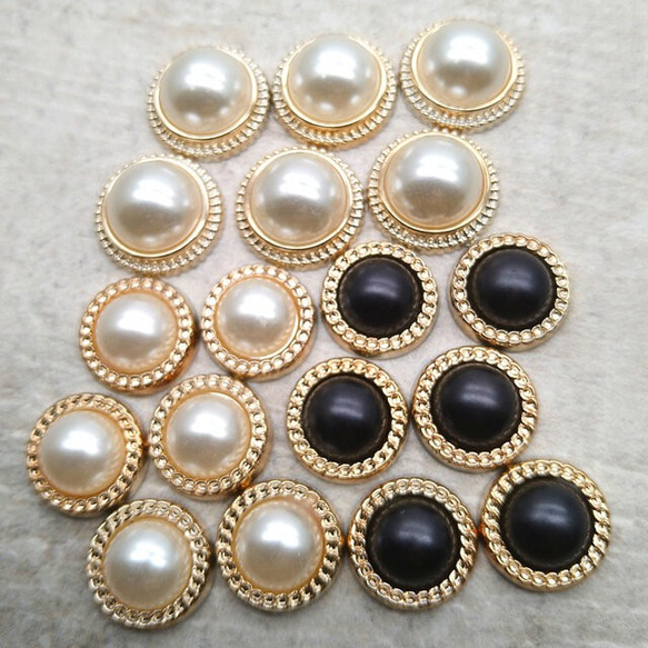 【cbtt4128pprr】【18個】pearl cabochon　 2枚目の画像