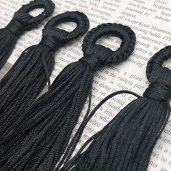 【tasl370】【４pct】long volume tassel 2枚目の画像