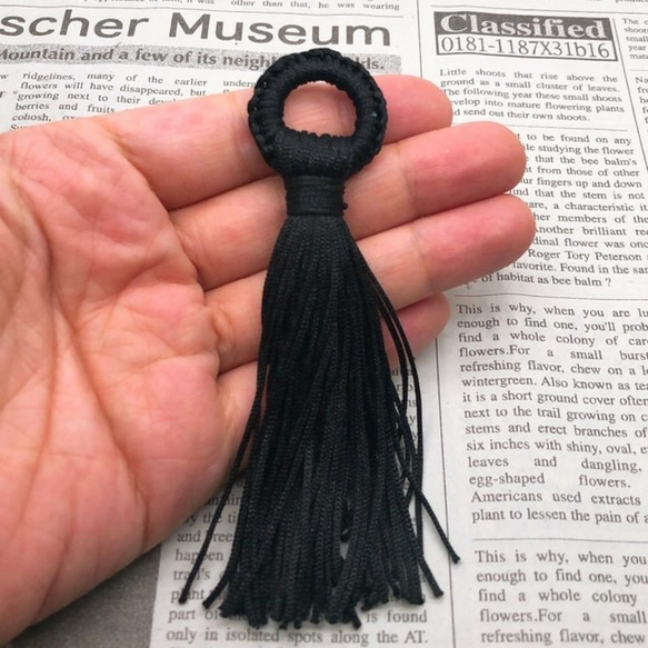 【tasl370】【４pct】long volume tassel 4枚目の画像