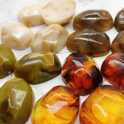 【cbtt3588acrc】【22×17㎜】【４color 16pct】fake stone cabochon 2枚目の画像