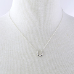 Sterling Silver Horseshoe Necklace 3枚目の画像