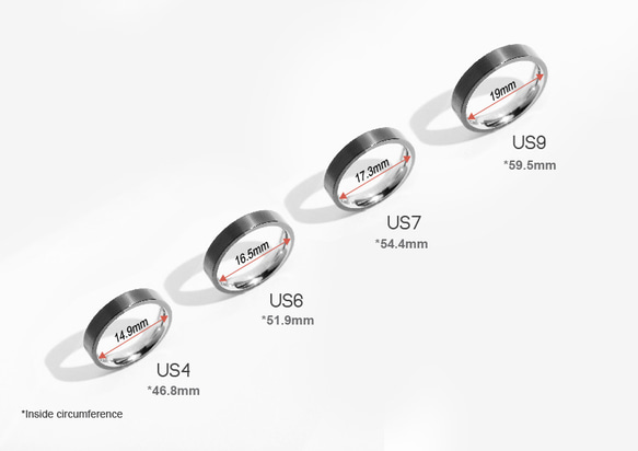 Two-Tone簡約光面鈦鋼戒指 | 灰 第3張的照片