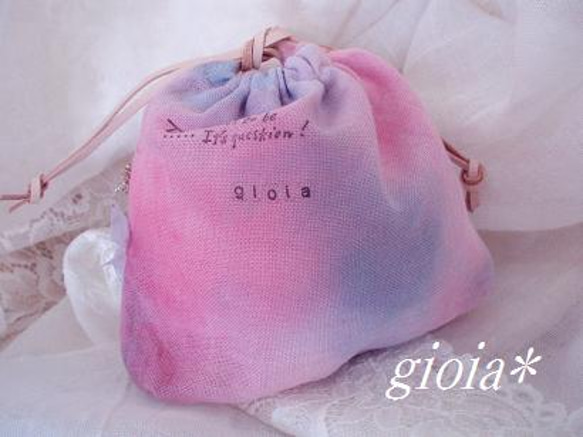 gioia*の小袋（赤い悪魔） 3枚目の画像