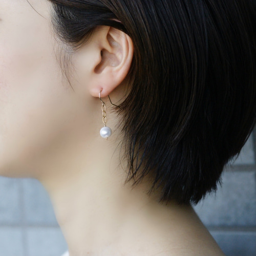 かず様 リクエスト 7点 まとめ商品　淡水パールピアス K10YG 淡水パール ピアス 101708061455 | VERITEOnline-Sho