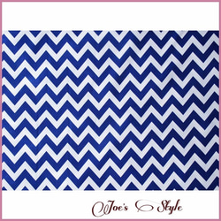 50×110カットクロス　アン ケル/"Remix" Chevron navy for ROBERT KAUFMAN 1枚目の画像