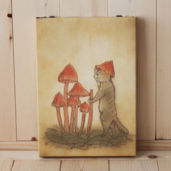 きのこ 絵画 のおすすめ人気通販｜Creema(クリーマ) 国内最大の