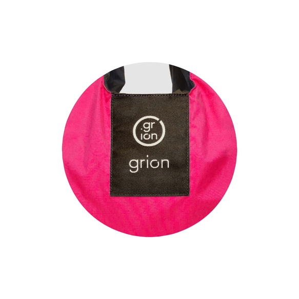 grion防水單肩包（小）SWNS-03輕量化粉紅 第4張的照片