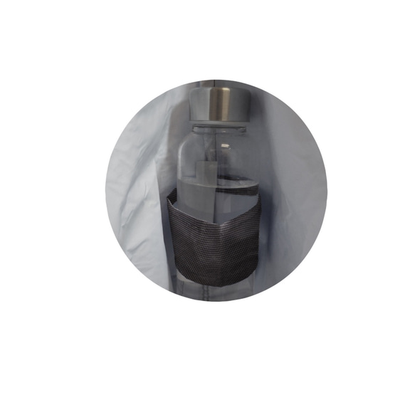grion單肩包（小）SNLS-06防刮布料（黑） 第3張的照片