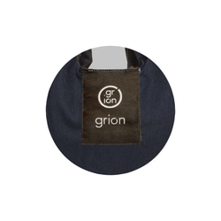 grion防水單肩包（中）SWLM-12西裝布（深藍） 第5張的照片