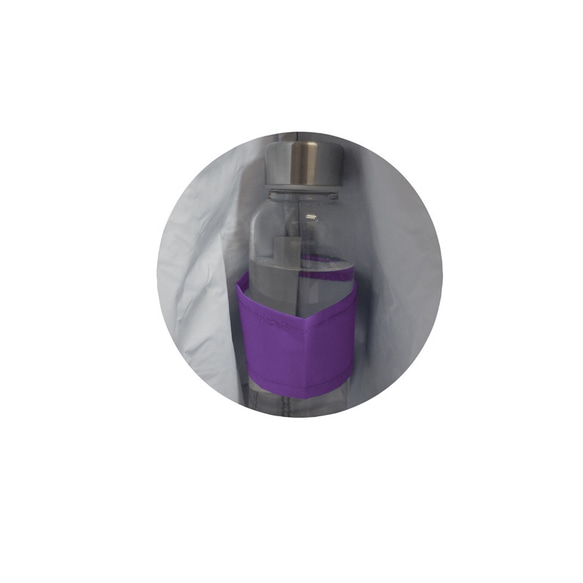 grion防水單肩包（大）SWNL-06紫 第3張的照片