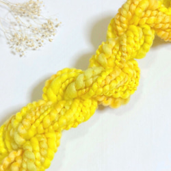 手紡ぎ糸【hilarious mimosa】t003 1枚目の画像
