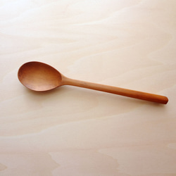 拭き漆　スプーン（イチイ） 2枚目の画像