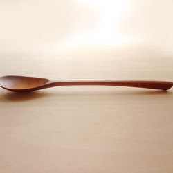 拭き漆　スプーン（イチイ） 3枚目の画像