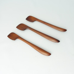 拭き漆 ジャムスプーン(イチイ) 2枚目の画像