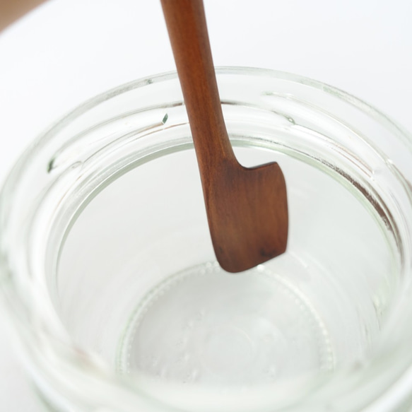 拭き漆 ジャムスプーン(イチイ) 8枚目の画像