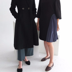 Sungee Coat  MELTON羊毛設計感大衣 第1張的照片