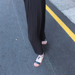 Sibuya Trousers  層次遊戲半透視圍裙褲 第7張的照片