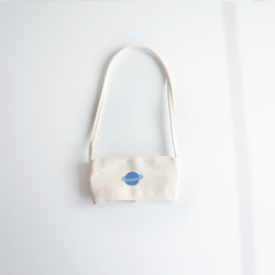 【Q-cute】羊毛氈簍空飲料袋系列-小杯土星 第5張的照片