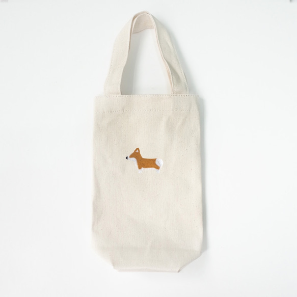 【Q-cute】羊毛氈水壺提袋系列-柴犬/柯基 第2張的照片