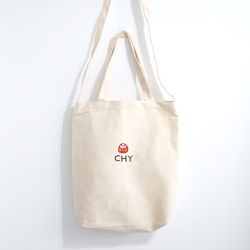 【Q-cute】袋子系列-直式雙提袋-可愛圖案-加字/客製化 第5張的照片