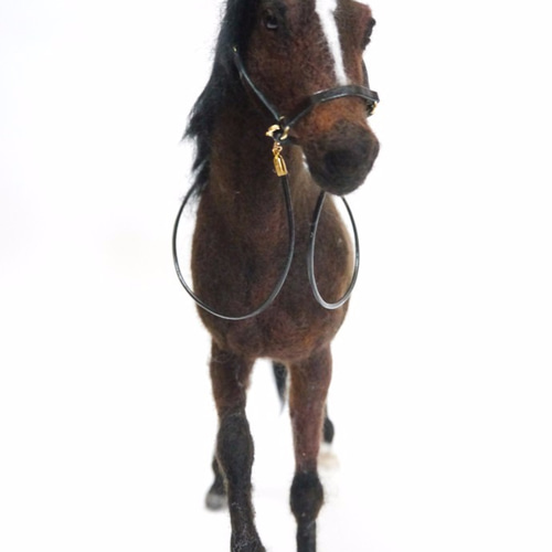 サラブレッドコレクション メロディーレーン 羊毛フェルト馬 オブジェ