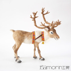 羊毛フェルト バンビ 羊毛フェルト morin工房 HIROKO 通販 2991731