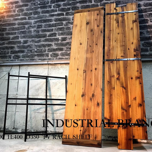 西海岸アメリカン-テレビボード/テレビ台ラック/インダストリアル