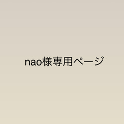 nao様専用ページ※他の方は購入しないで下さい！ 1枚目の画像